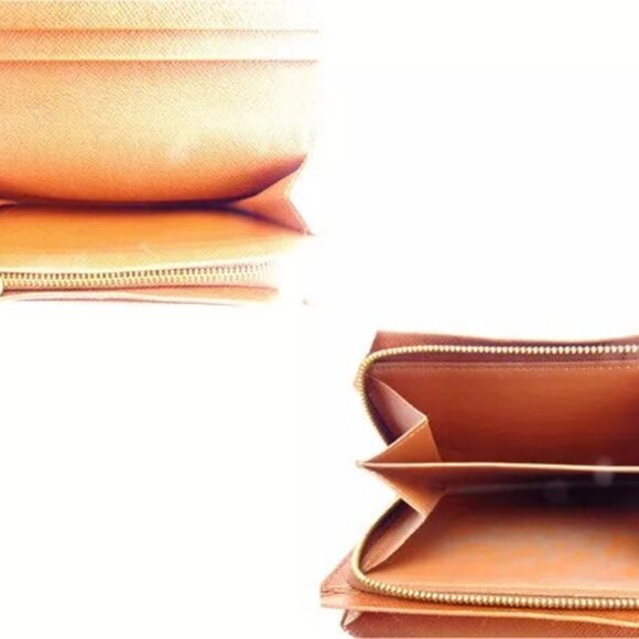 Louis Vuitton Wallet Purse zipper wallet Monogram Woman Authentic - Picture 10 of 11